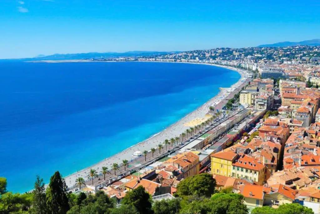 Studio A Louer Au Coeur Du Carre Dor A Nice, Rue Dalpozzo A 150 Metres Des Plages Extérieur photo